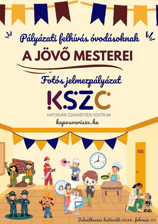 A jövő mestereit keressük!
