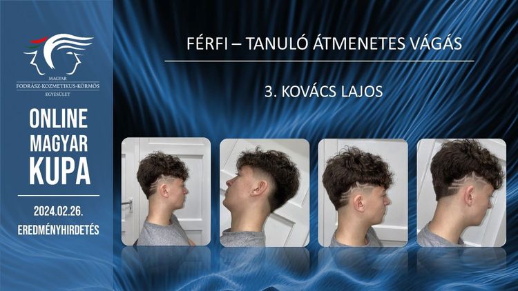 MFKKE Magyar Kupa Fotópályázat női fodrász, férfi fodrász, smink és körmös szakág