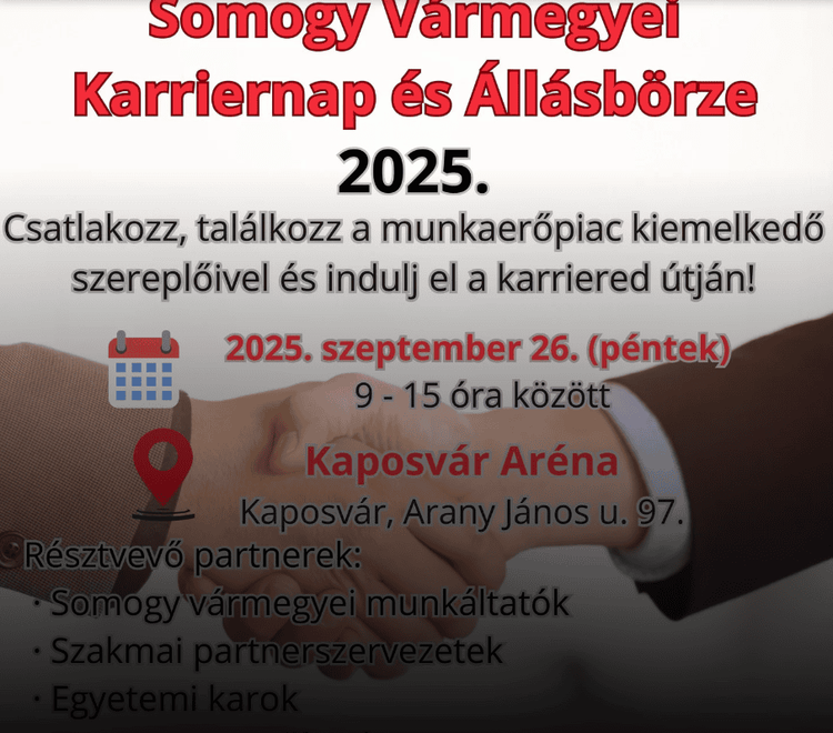 Somogy Vármegyei Karriernap és Állásbörze
